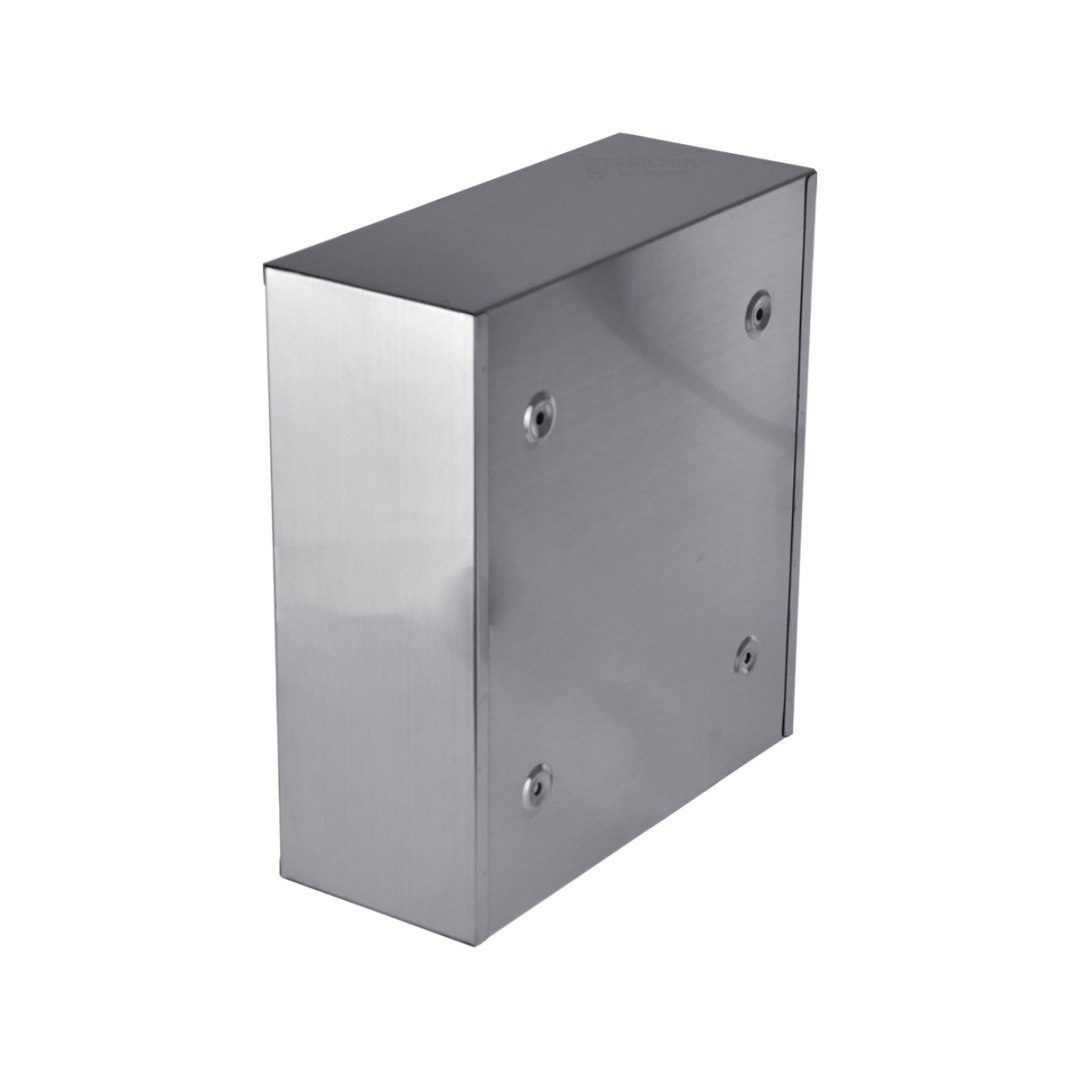Stříbrný Popelník Popelník nástěnný venkovní na klíč ocel inox MS13196